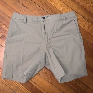 Khaki Lululemon Commission Shorts, Great Condition